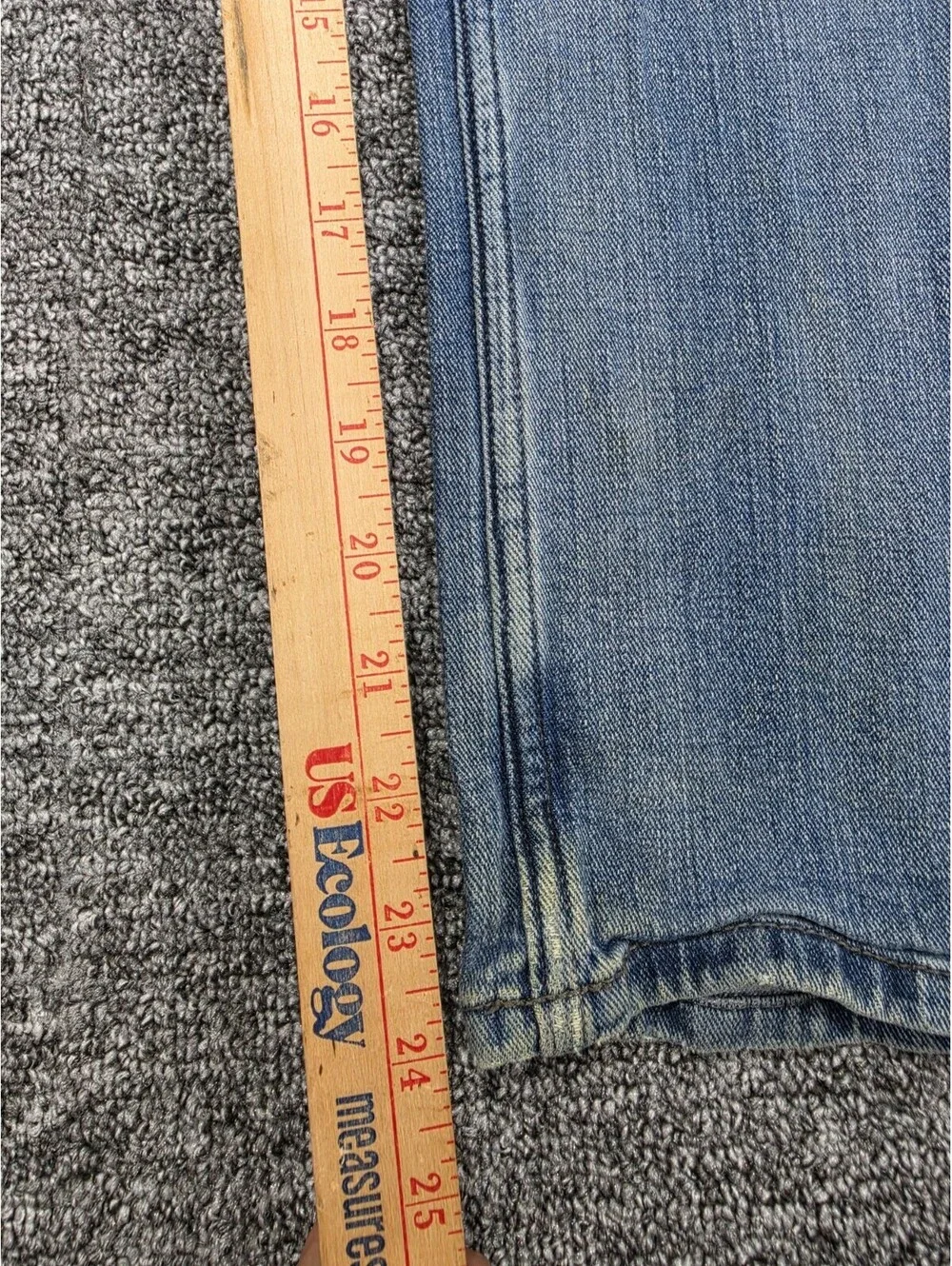 Levi's 511 Slim Fit Light Wash Blue Stretch Denim Jeans 5-Pocket Reg 10